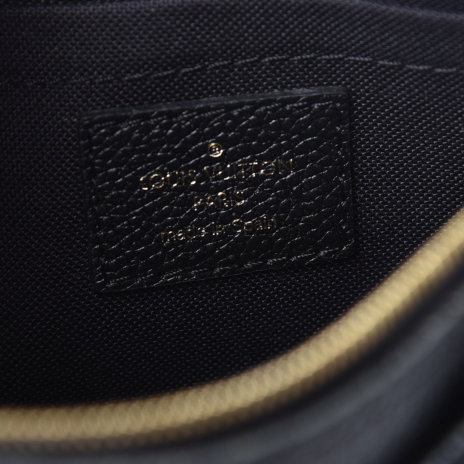 Louis Vuitton Monogram Pallas Clutch Black 6 of 10