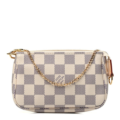 Louis Vuitton Damier Azur Mini Pochette Accessories 1 of 8