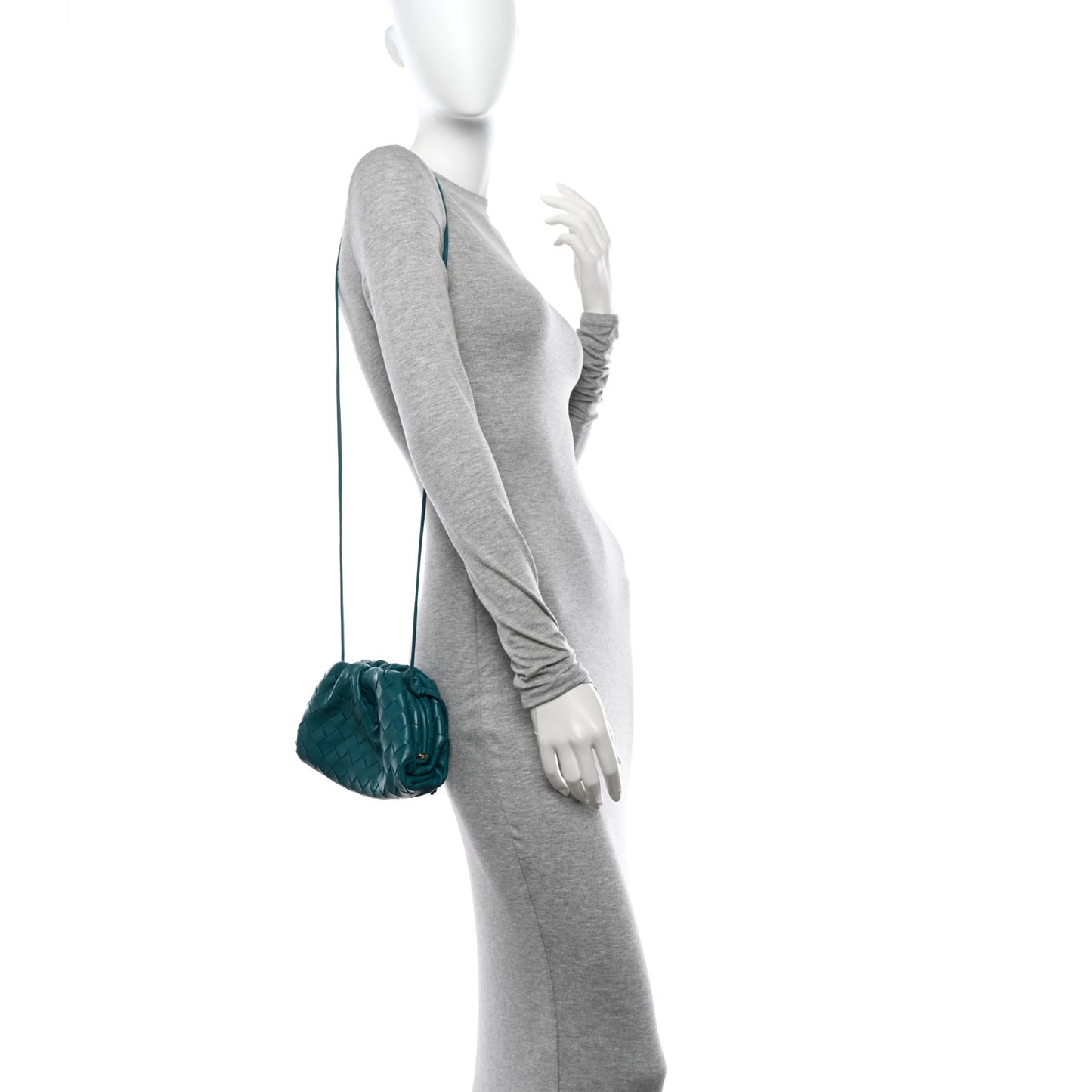 Nappa Intrecciato The Mini Pouch Mallard