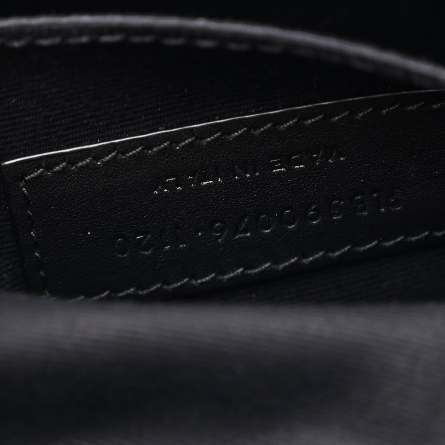 Saint Laurent Canvas Monogram Belt Bag Black 7 of 12