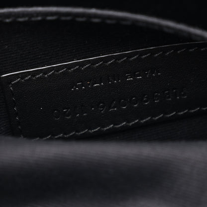 Saint Laurent Canvas Monogram Belt Bag Black 7 of 12