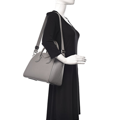 Givenchy Sugar Goatskin Small Antigona Pearl Grey 2 of 18