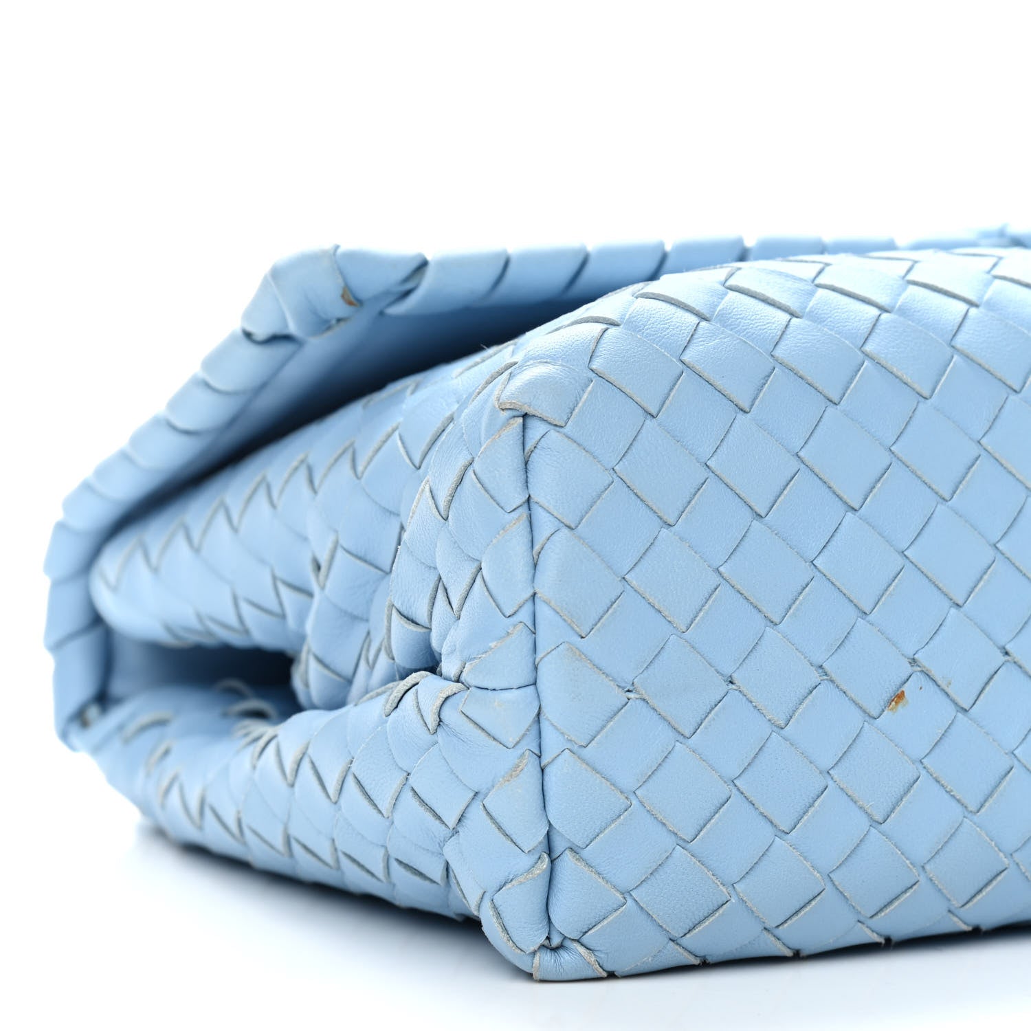 Bottega Veneta Nappa Intrecciato Baby Olimpia Shoulder Bag Ciel 7 of 10