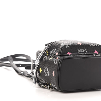 MCM Visetos Spektrum X-Mini Backpack Black 6 of 8
