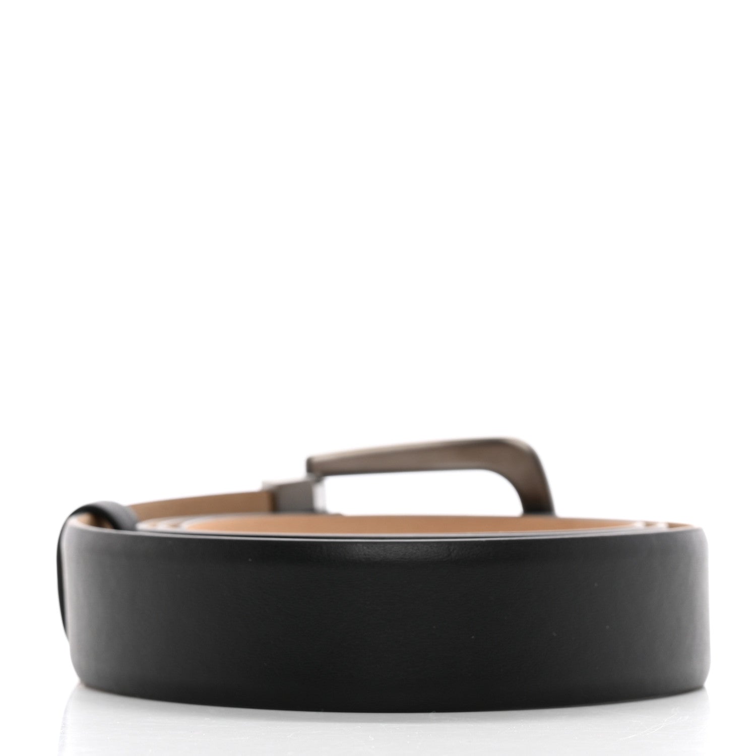 Chanel Calfskin Belt 95 38 Black 2 of 7