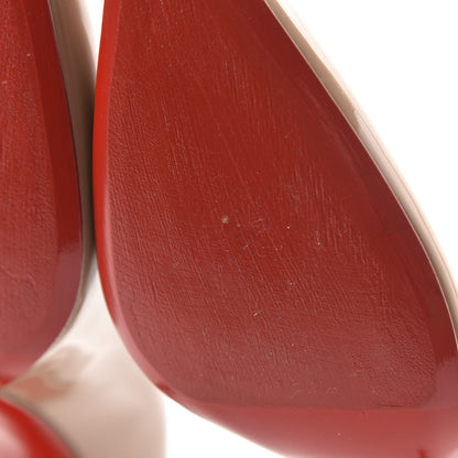 Christian Louboutin Patent Kate 85 Pumps 39 Nude 8 of 8