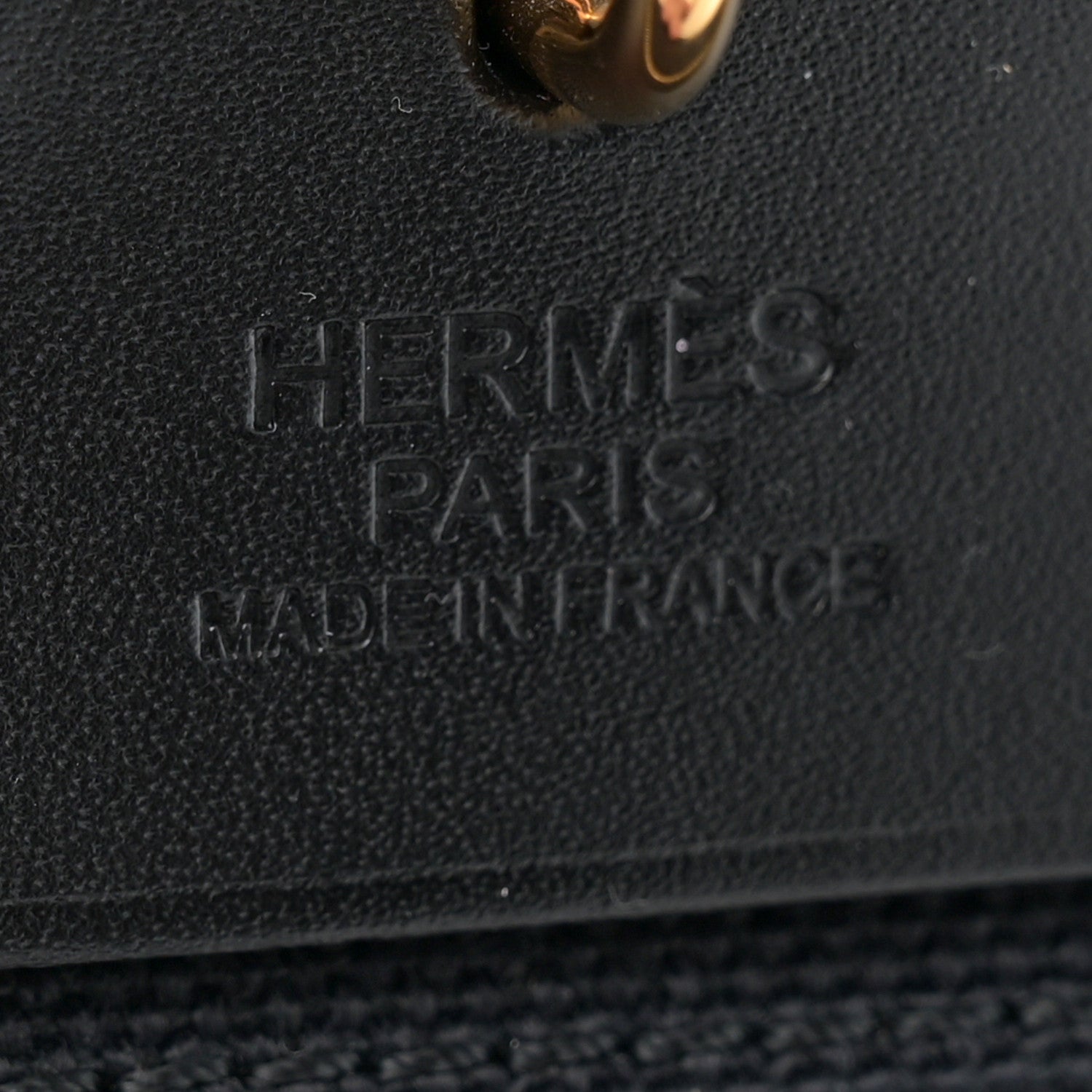 Hermes Military Toile Vache Hunter Herbag Zip Retourne 31 PM Black 7 of 13