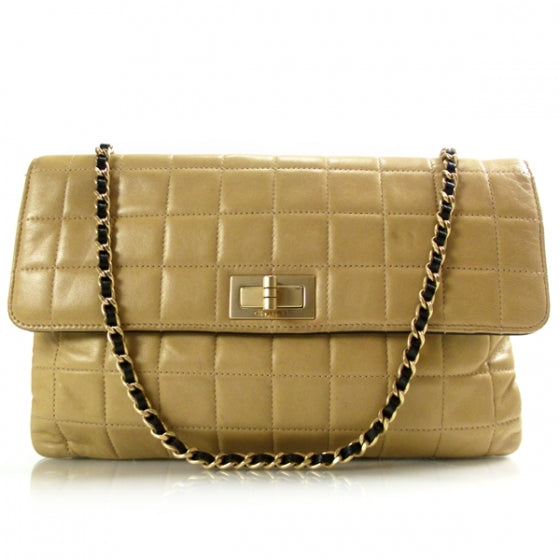 Lambskin Quilted Double Mademoiselle Flap