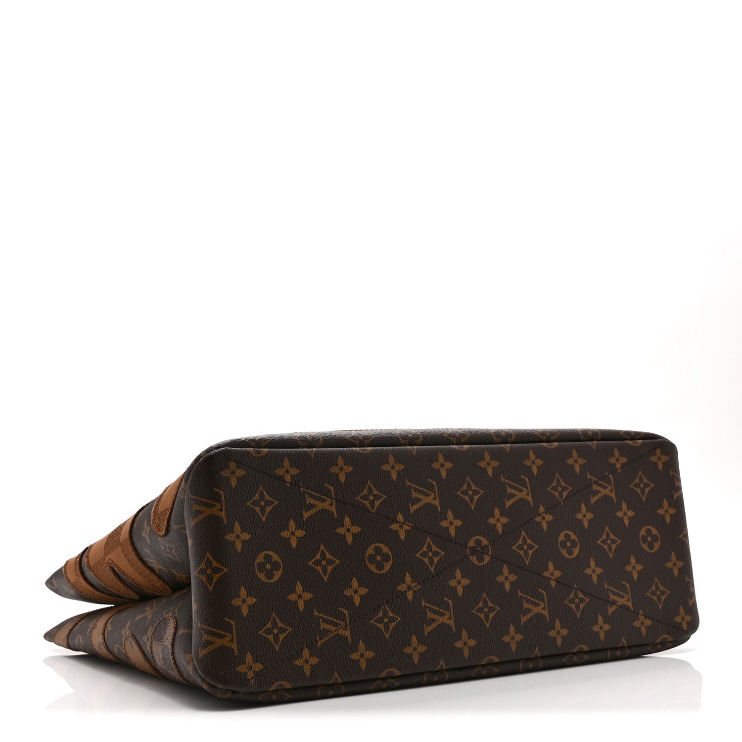 Louis Vuitton Monogram Landscape Shopper Tote MM Brown 1858458