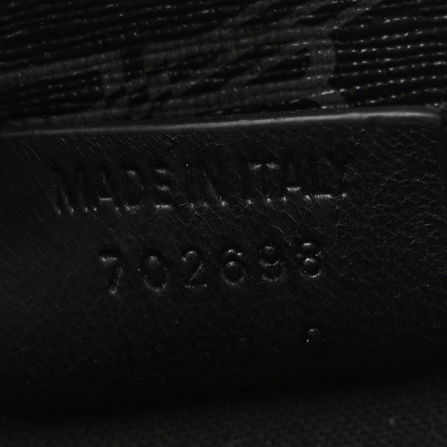 Coated Canvas BB Monogram Medium Signature East West Shopper Bag Black Grey