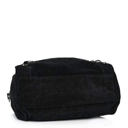Balenciaga Baby Daim Suede Classic Silver Hardware Velo Black 4 of 9