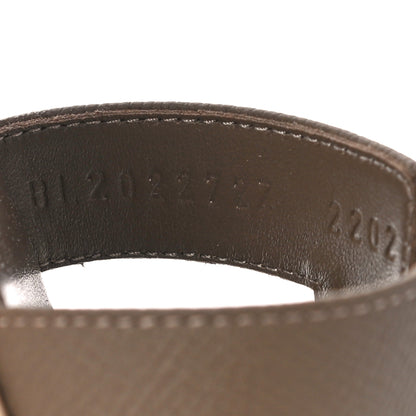 Hermes Epsom Oran Sandals 36.5 Etoupe 10 of 11