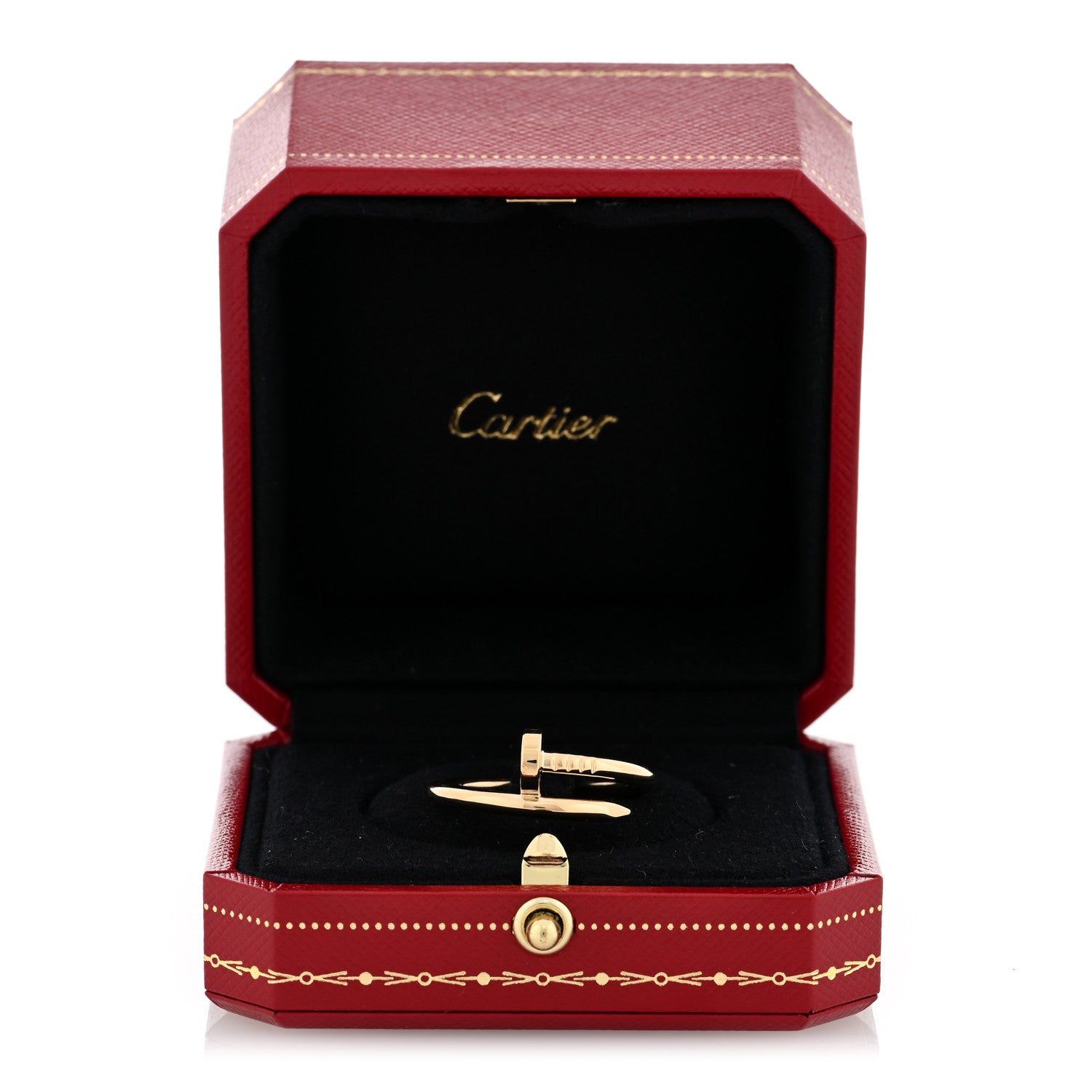 Cartier 18K Yellow Gold Juste Un Clou Ring 63 10.25 5 of 5