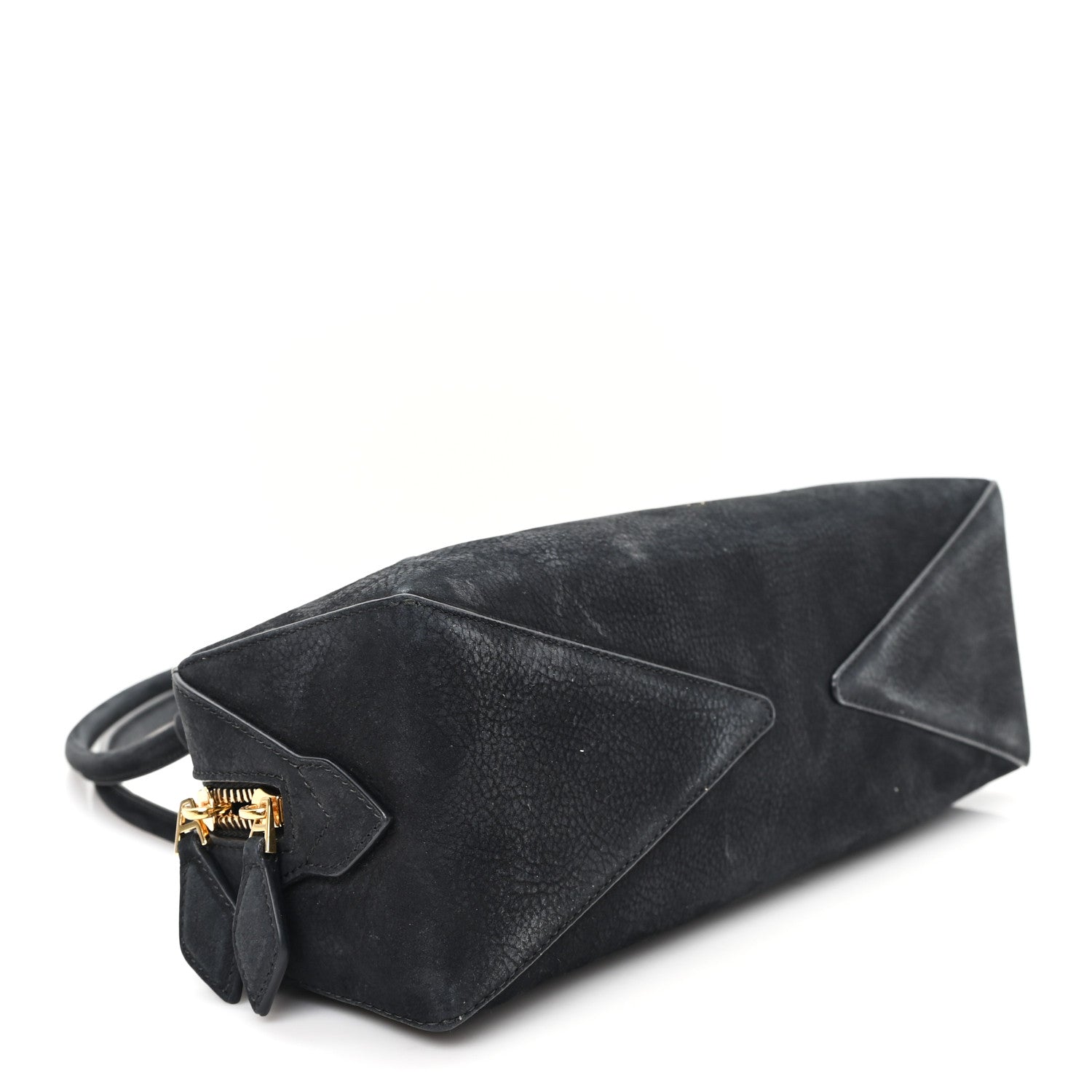 Alaia Nubuck Medium Le Teckel Bag Black Anthracite 5 of 10