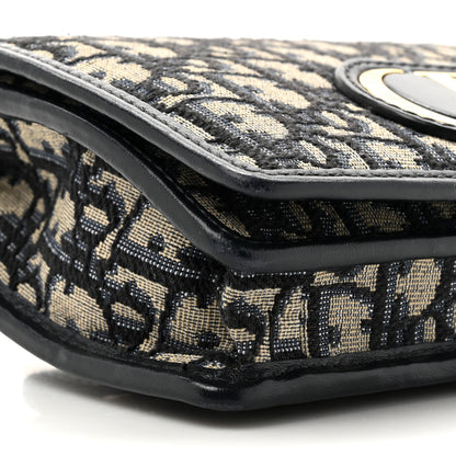 Christian Dior Oblique 30 Montaigne 2-In-1 Pouch Blue 9 of 14