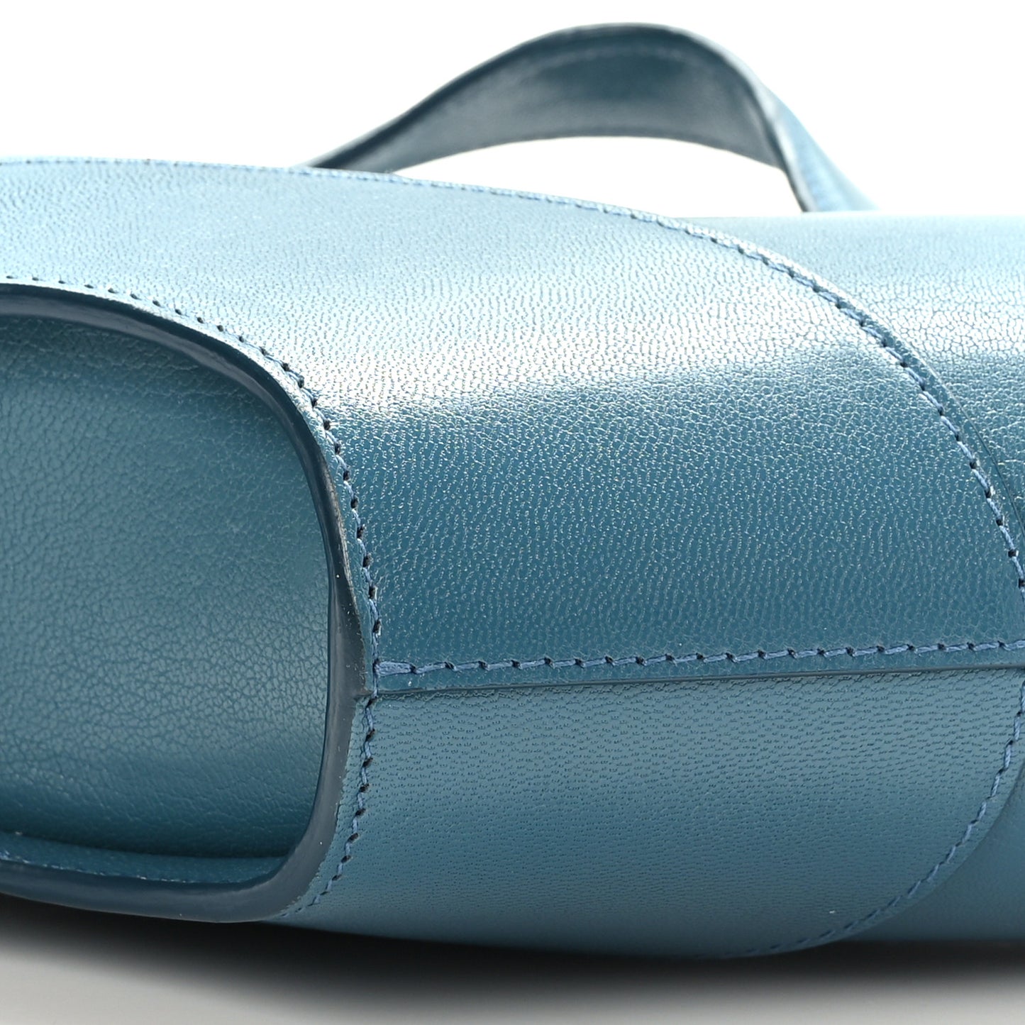 Calfskin Small Khaima Bag Bleu Ardoise