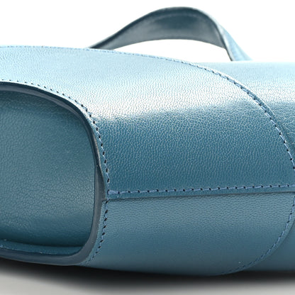 Alaia Calfskin Small Khaima Bag Bleu Ardoise 8 of 8