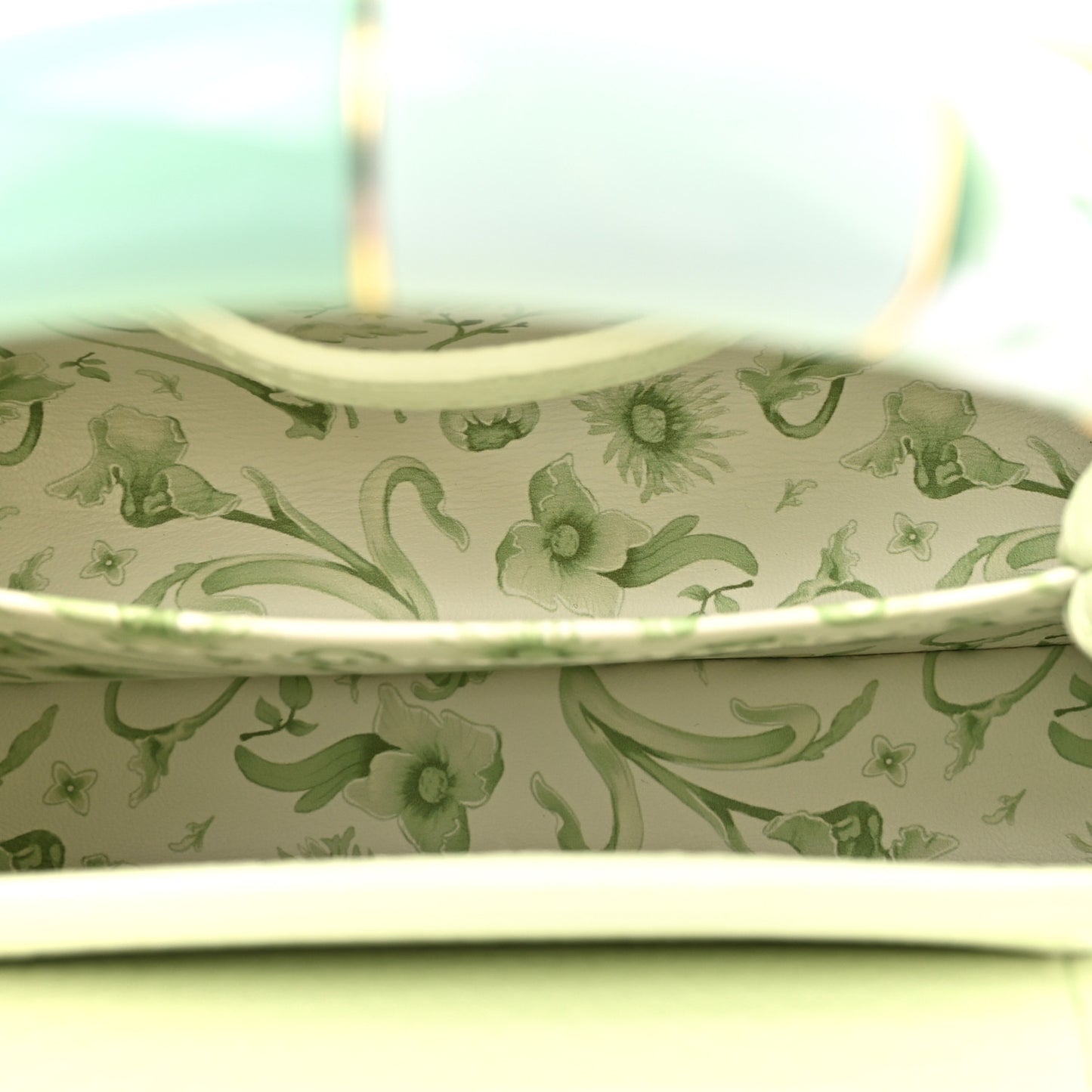 Taurillon Karung Mini Capucines Vert D'eau Green