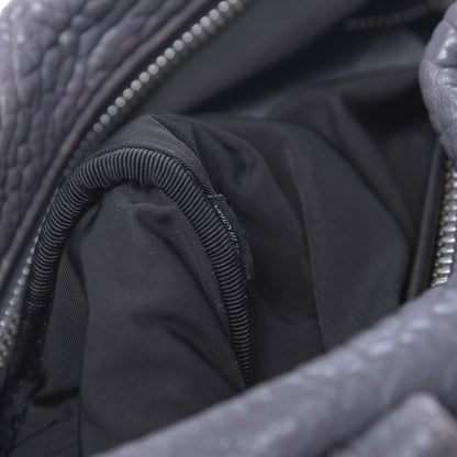 Alexander Wang Pebbled Lambskin Rocco Tundra Silver Hardware 8 of 12