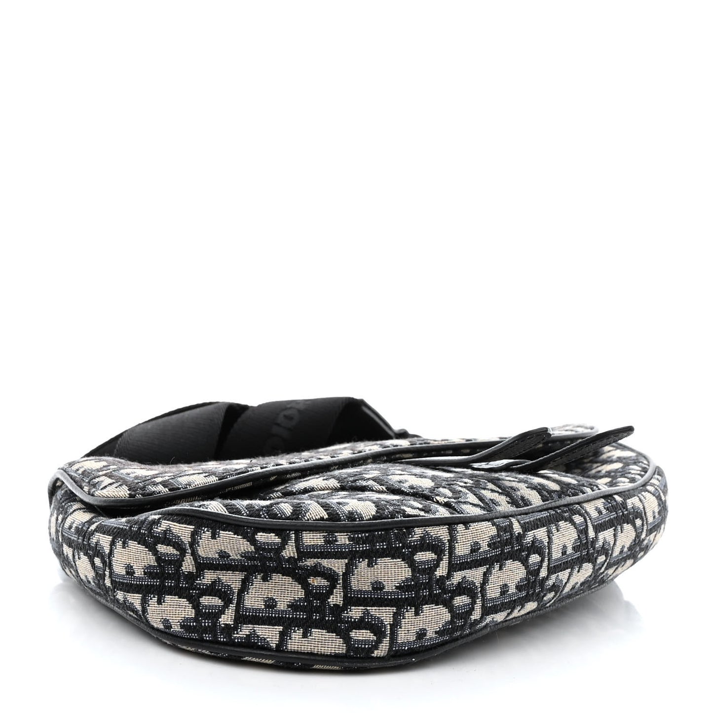 Oblique Mens Saddle Bag Blue
