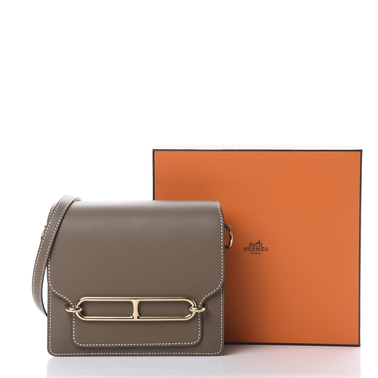 Hermes Swift Mini Sac Roulis Etoupe 10 of 10