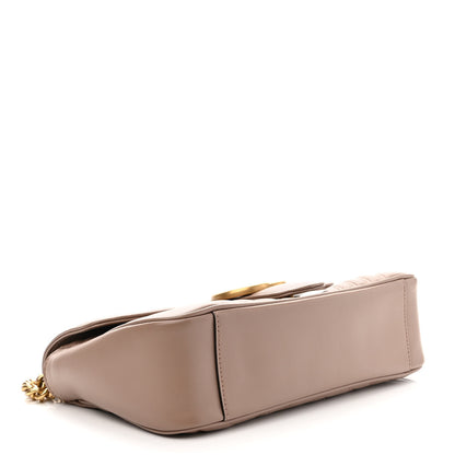 Gucci Calfskin Matelasse Small GG Marmont Shoulder Bag Porcelain Rose 8 of 10
