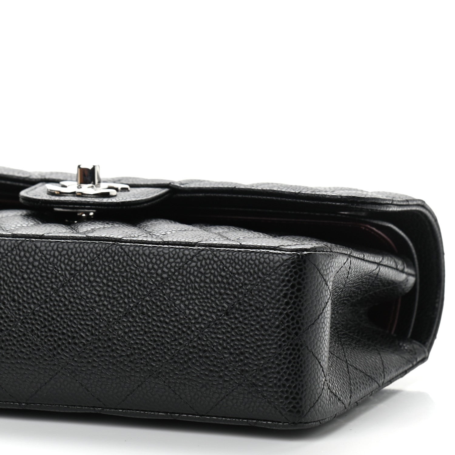 Chanel Caviar Quilted Small Double Flap Black 10 of 11