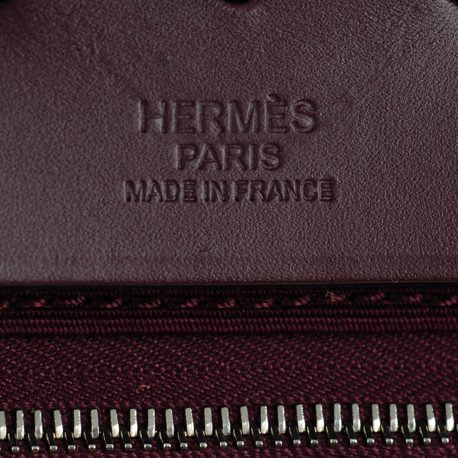 Hermes Toile Herbag Zip 39 MM Prune 9 of 11