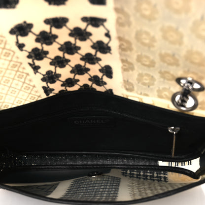 Chanel PVC Tweed Patchwork Medium Single Flap Black 5 of 11