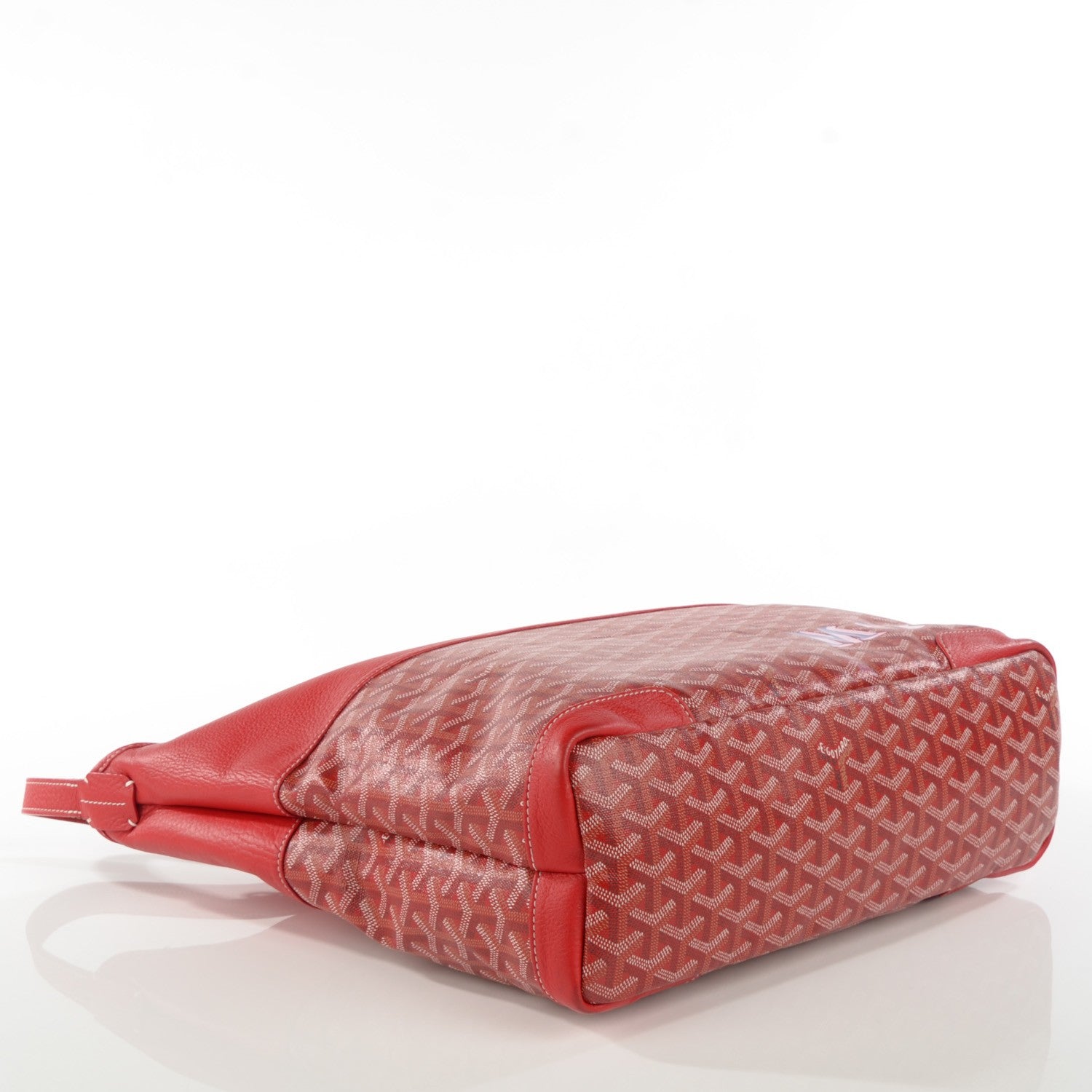 Goyard Goyardine Grenadines Hobo Red 4 of 7