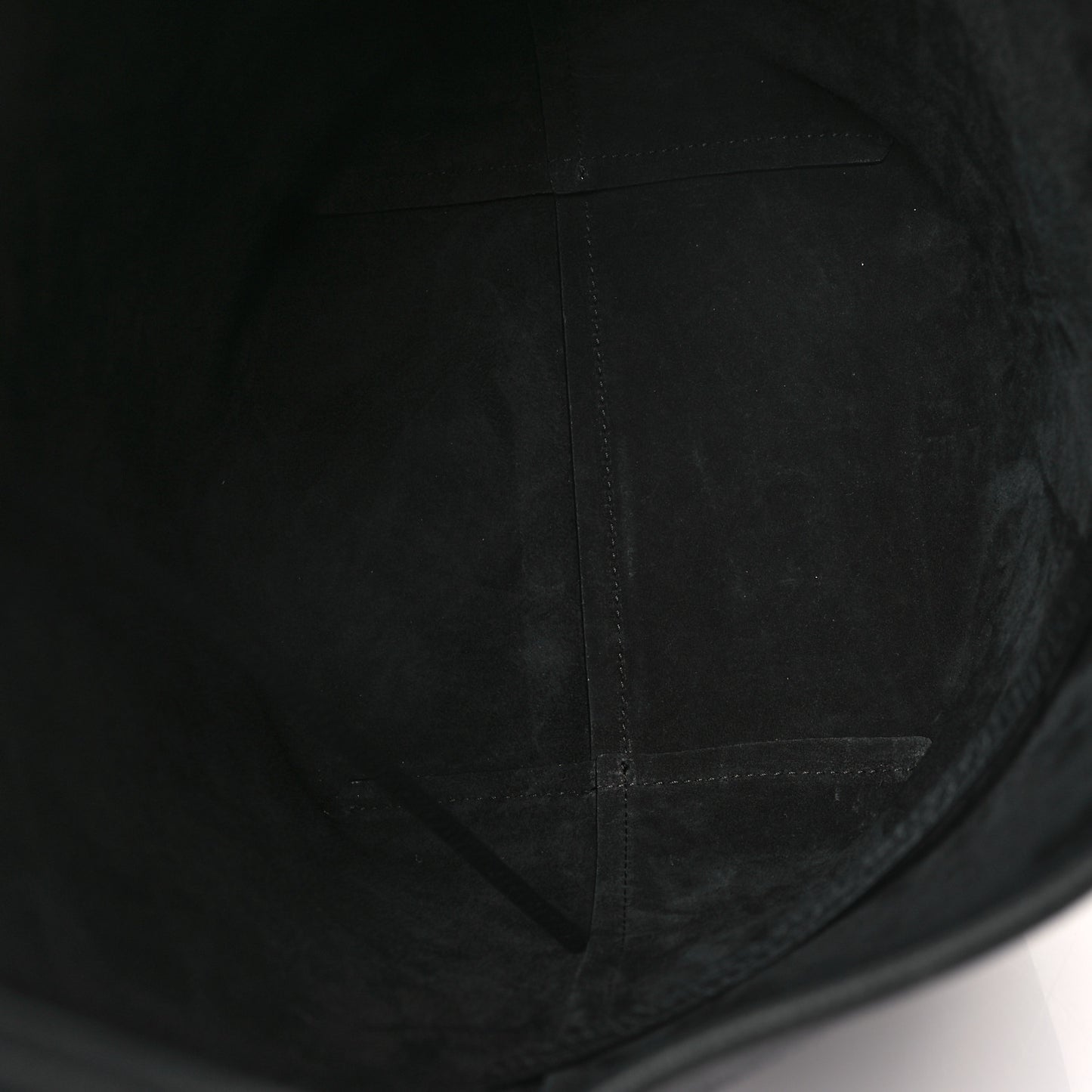 Grained Calfskin Medium N/S Park Tote Black