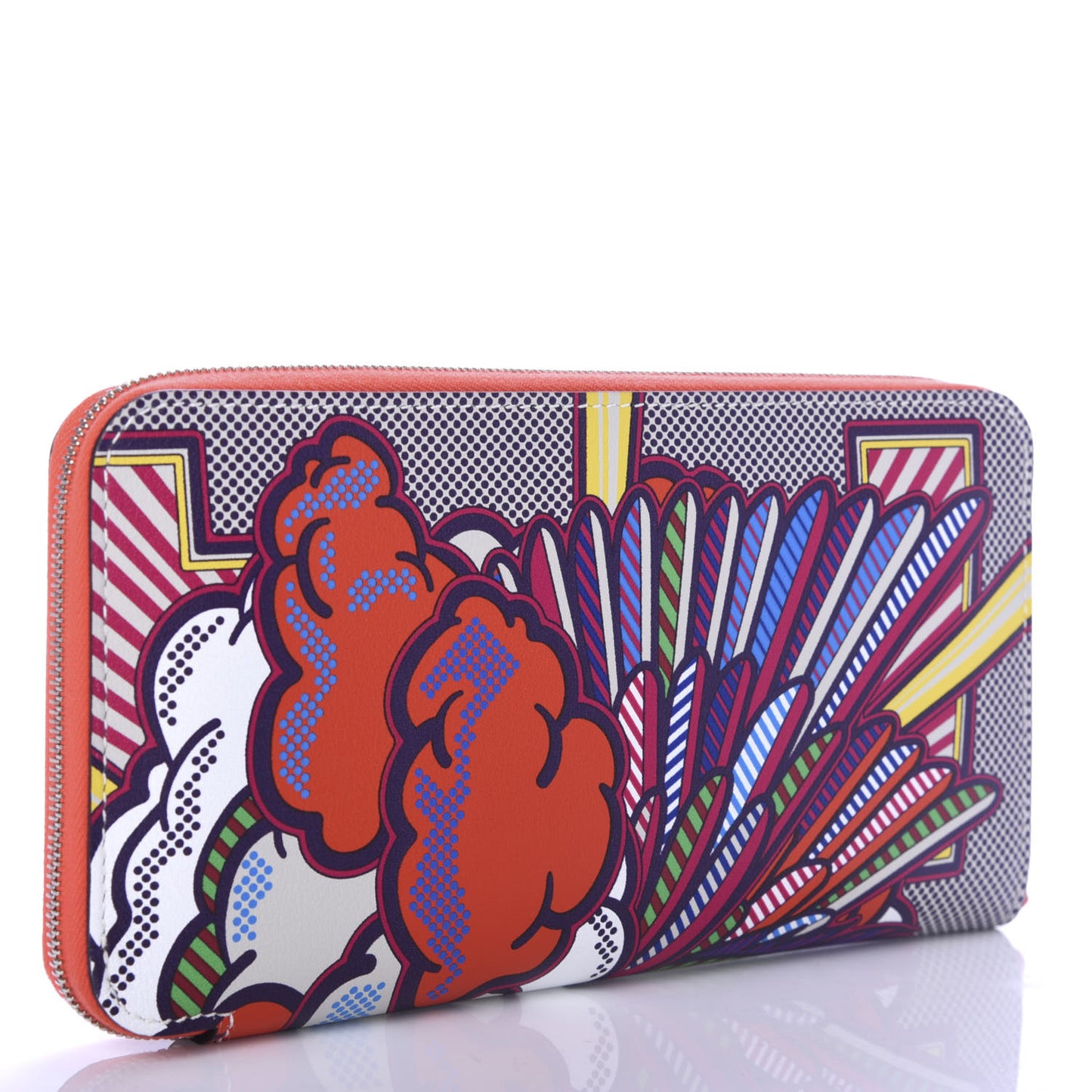Swift Pegase Pop Azap Wallet Gris Perle Orange