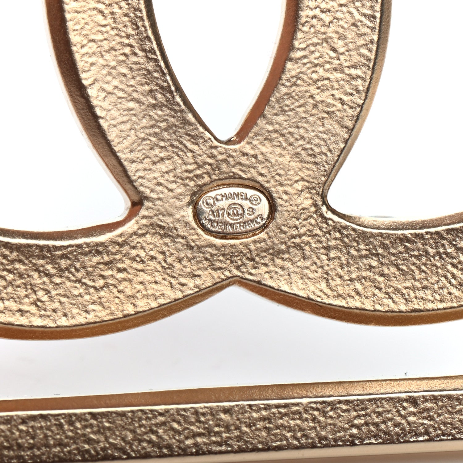 Chanel Crystal CC Clip On Earring Gold 4 of 4