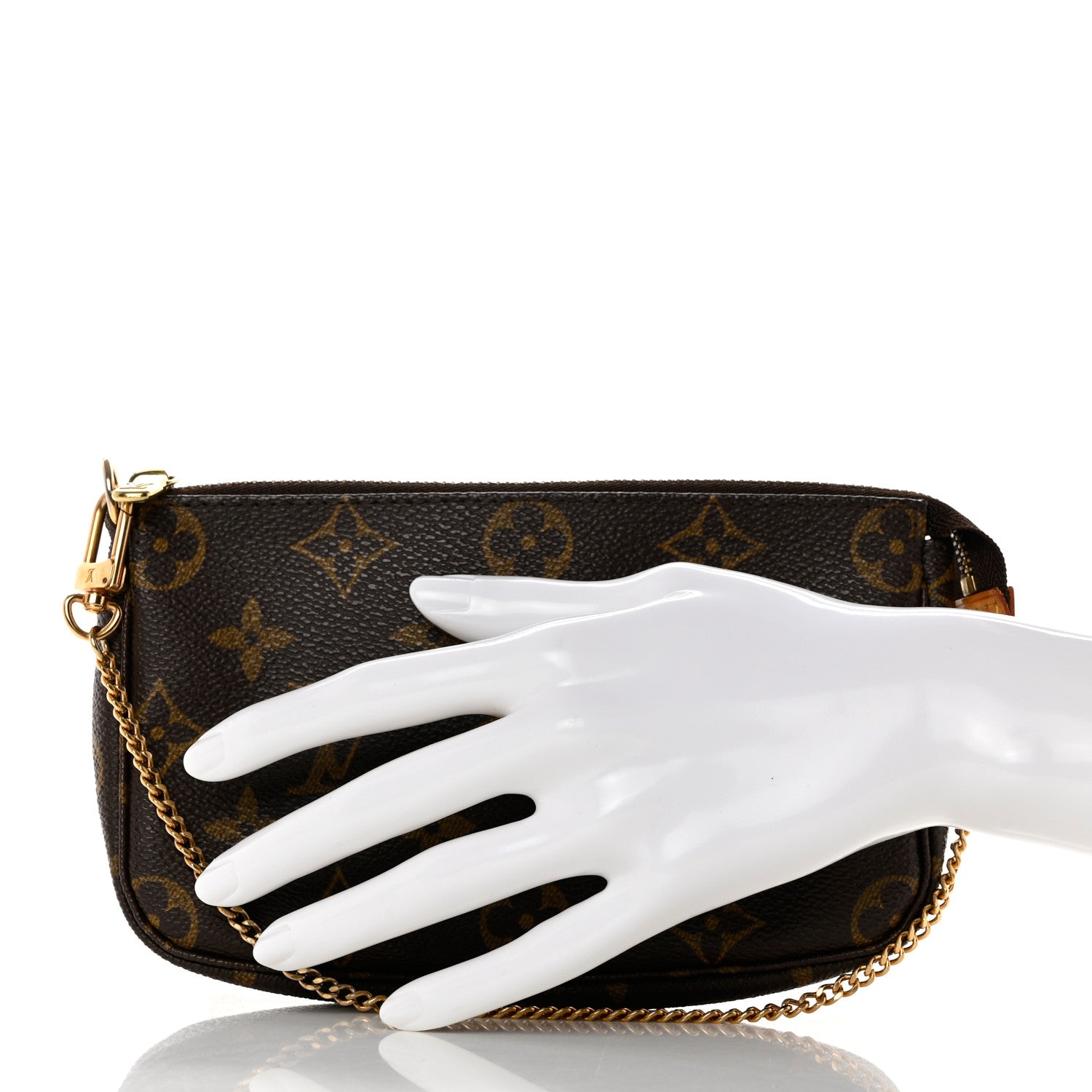 Louis Vuitton Monogram Mini Pochette Accessories 2 of 7
