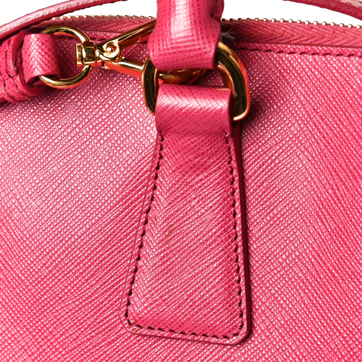 Saffiano Lux Medium Promenade Tote Peonia
