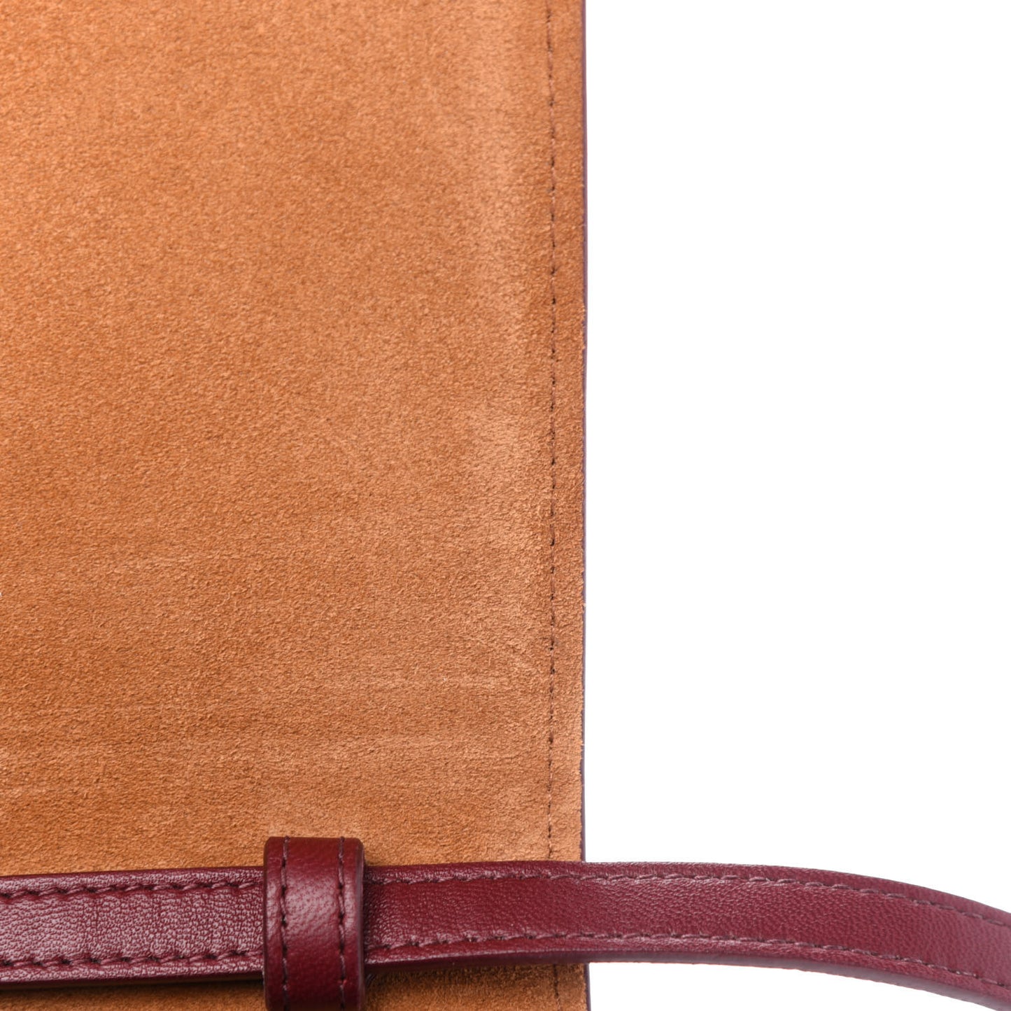 Lambskin Maxi Intrecciato Mini Cassette Crossbody Bag Bordeaux