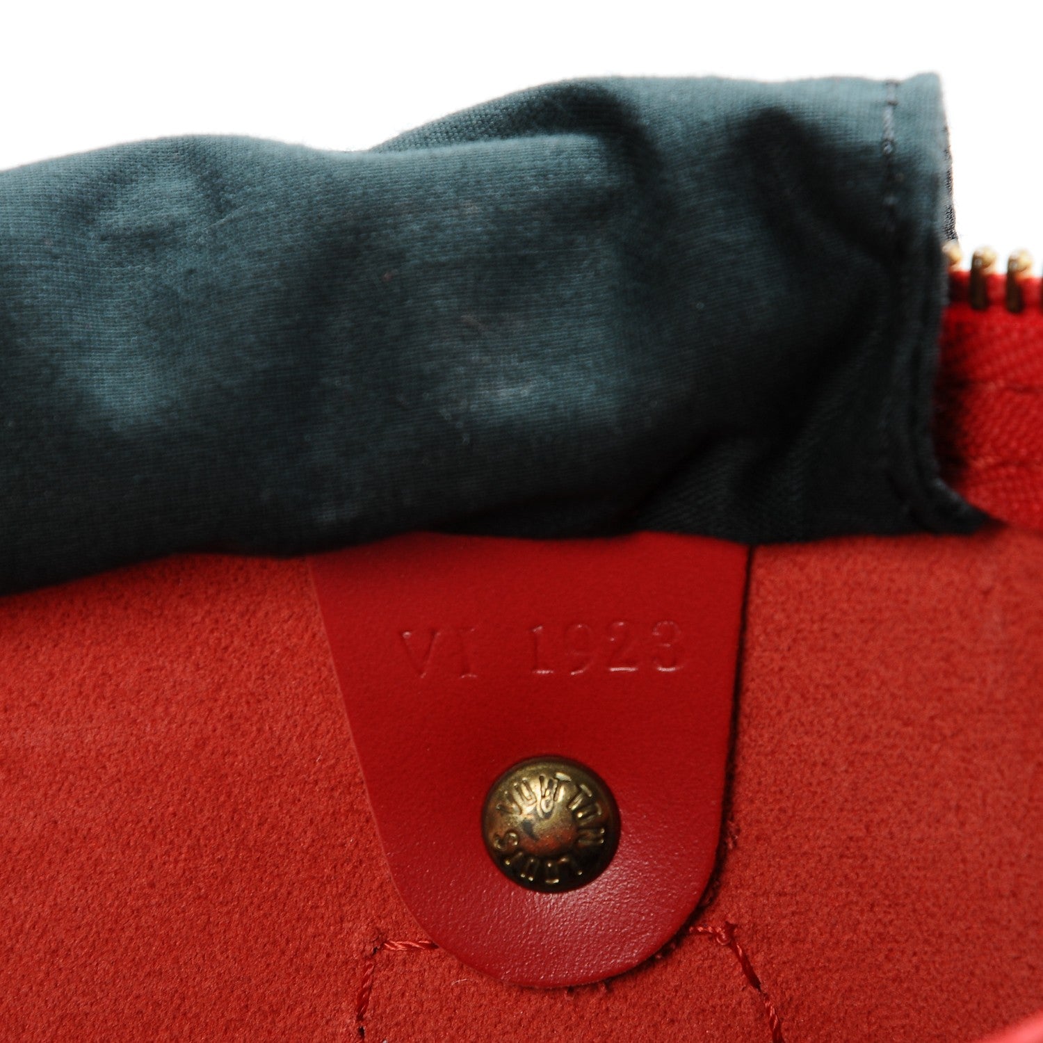 Louis Vuitton Epi Speedy 35 Rouge 7 of 7