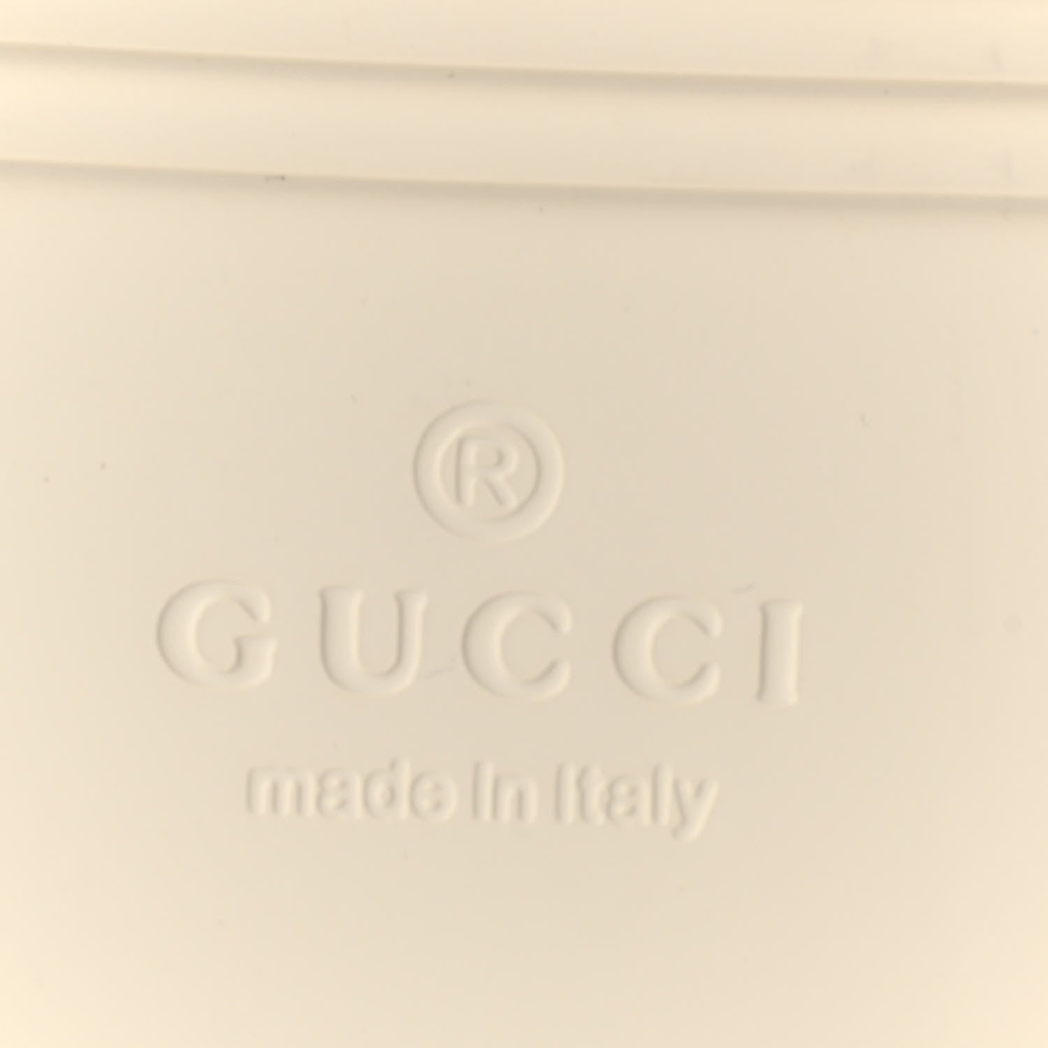 Gucci Rubber Mini Double G Womens Isla Dad Sandals 39 Dusty White 6 of 9