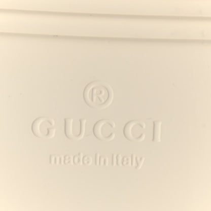 Gucci Rubber Mini Double G Womens Isla Dad Sandals 39 Dusty White 6 of 9