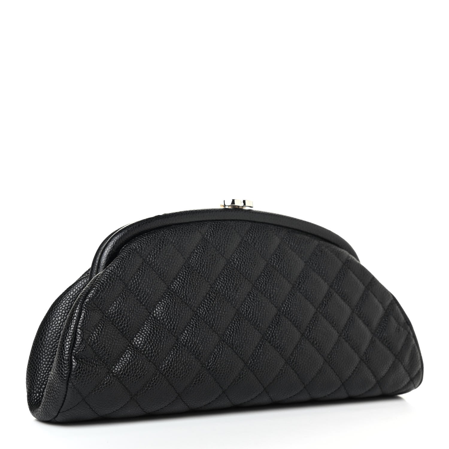 Chanel Caviar Quilted Timeless Clutch Black 2 of 4