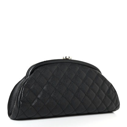 Chanel Caviar Quilted Timeless Clutch Black 2 of 4