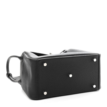 Hermes Taurillon Clemence Lindy 26 Black 4 of 10