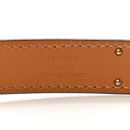 Hermes Epsom Kelly Belt Black 4 of 5