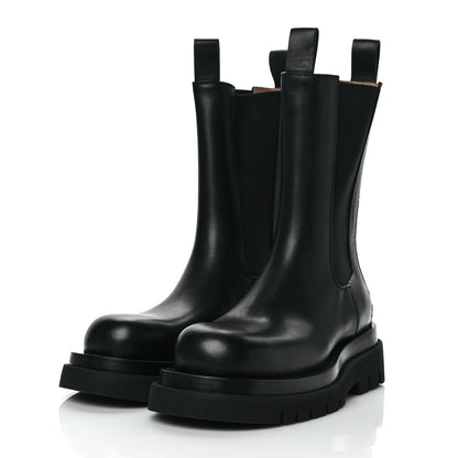 Bottega Veneta Calfskin The Lug Chelsea 55mm Boots 38 Black 3 of 8