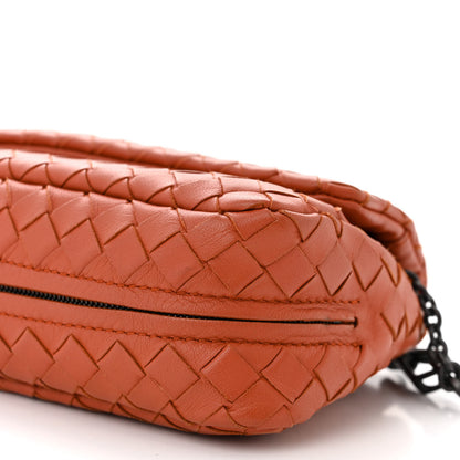 Bottega Veneta Nappa Intrecciato Baby Olimpia Shoulder Bag Orange 12 of 14