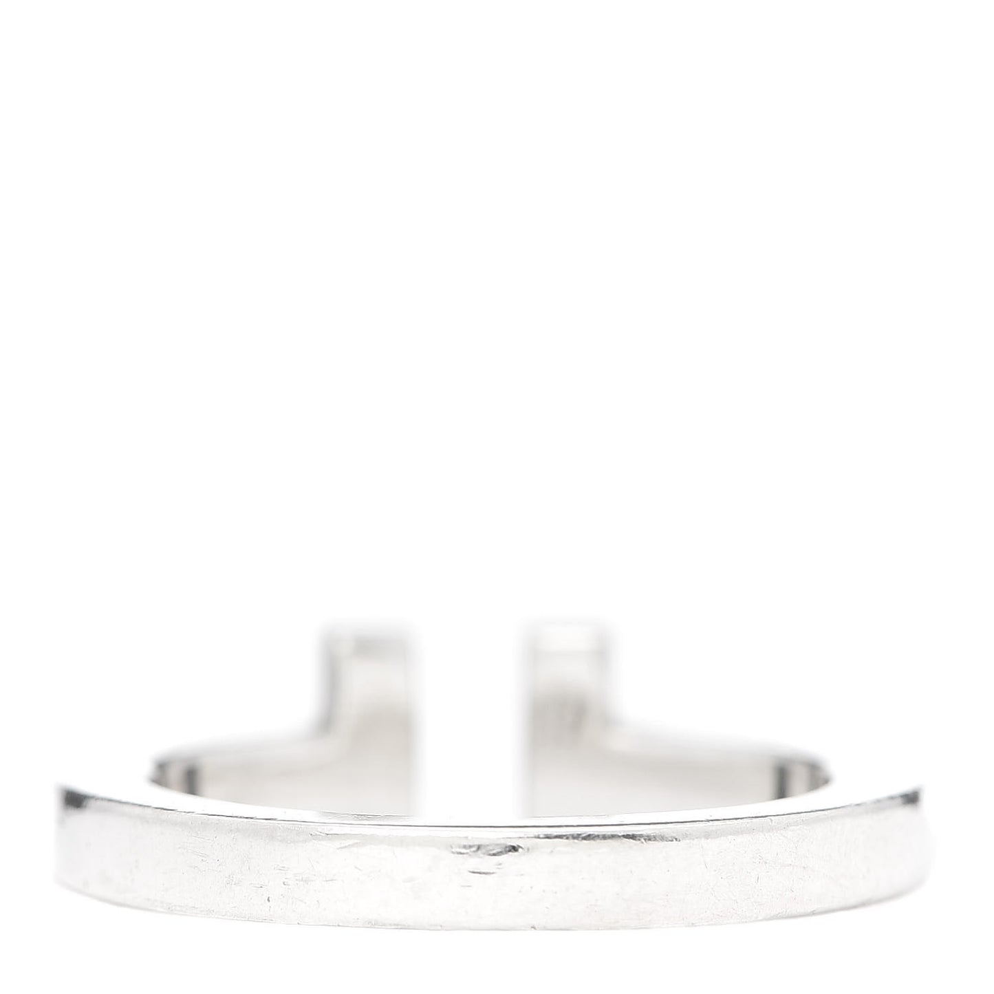 Sterling Silver T Square Ring 54 7