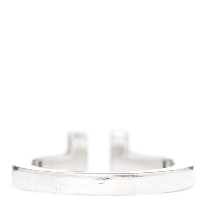 Tiffany Sterling Silver T Square Ring 54 7 3 of 4