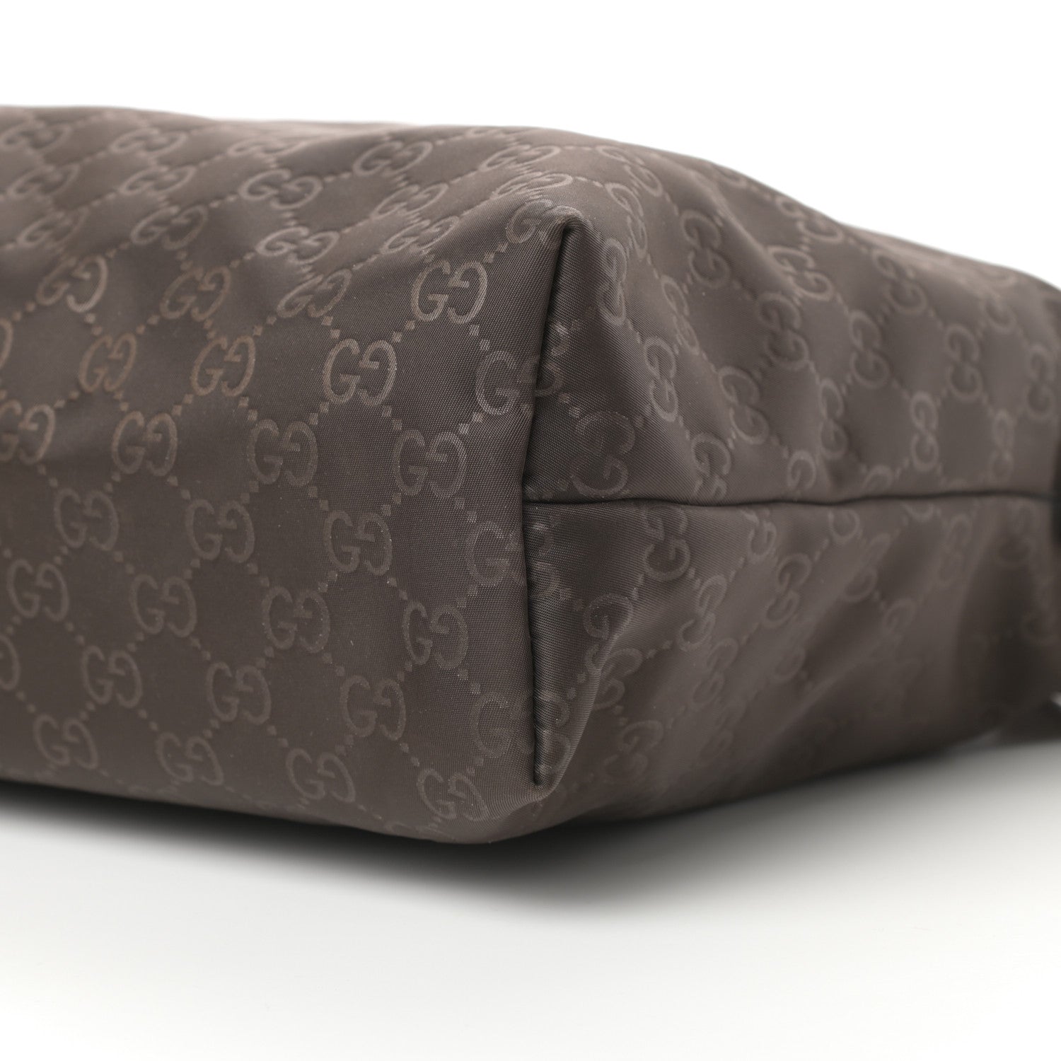 Gucci Nylon Guccissima Messenger Bag Brown 10 of 16
