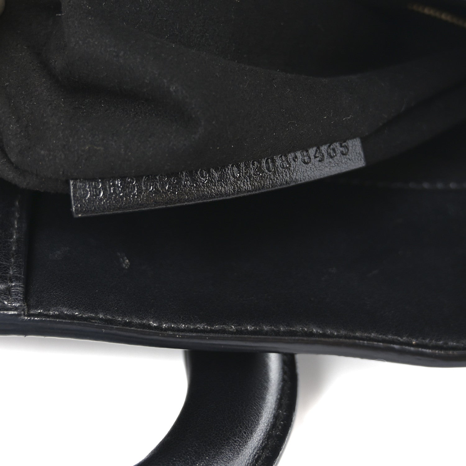 Fendi Vitello Glacier Medium FF Tote Black 7 of 10