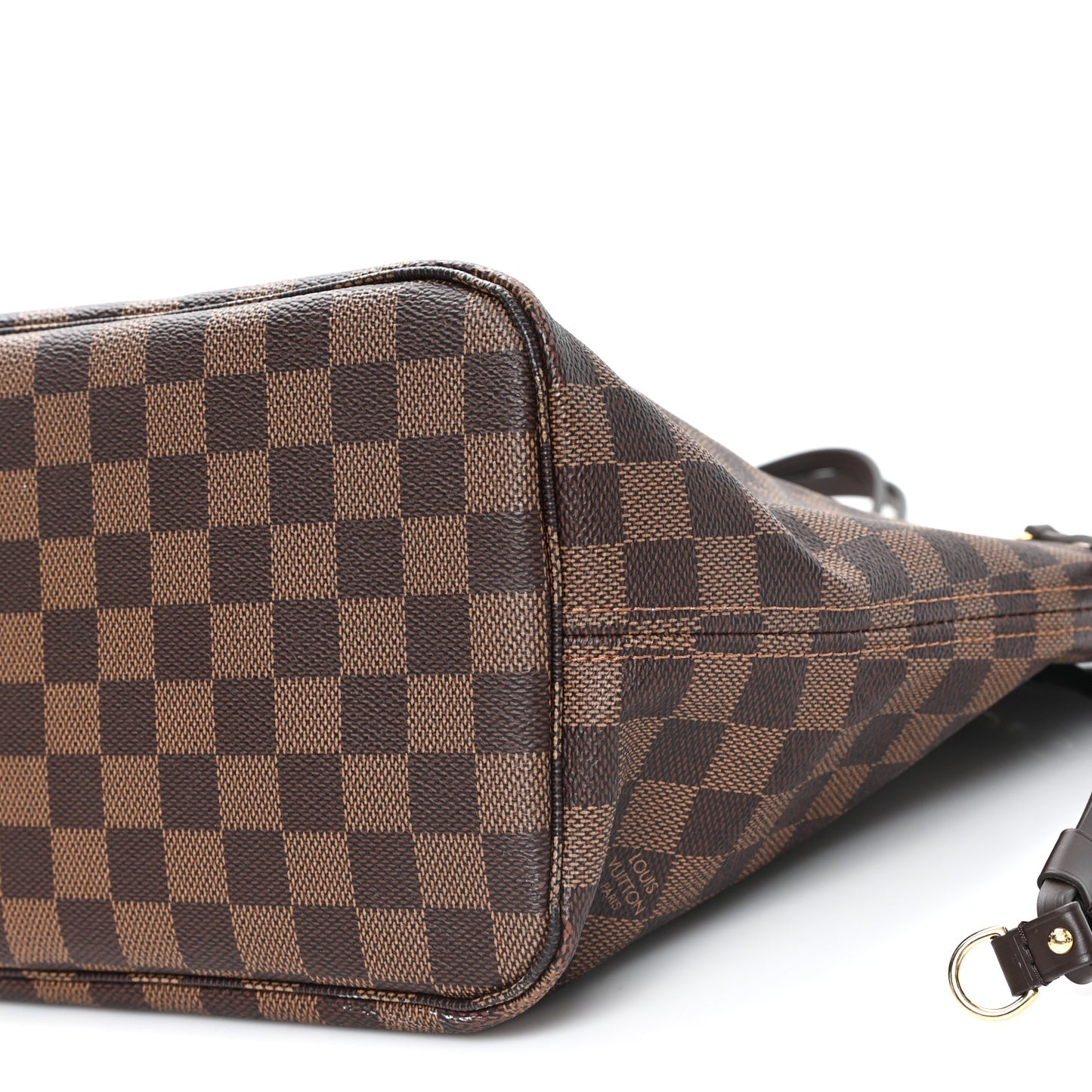 Damier Ebene Neo Neverfull MM Rose Ballerine
